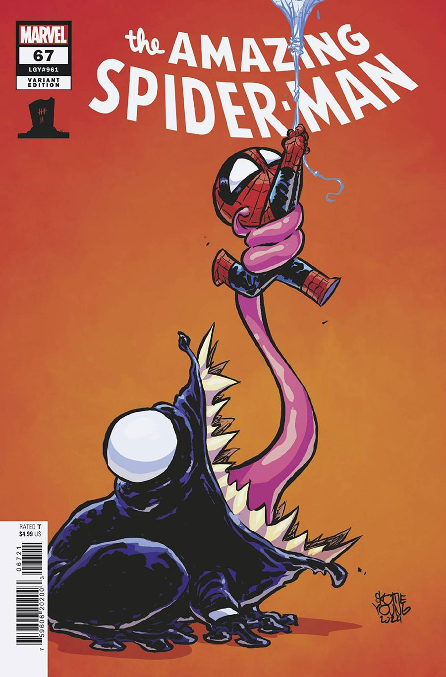 Amazing Spider-Man Vol 6 #67 Cover B Variant Skottie Young 8 Deaths Of Spider-Man Cover