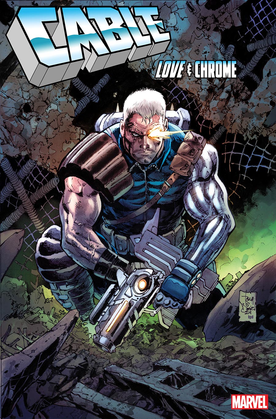 Cable Love And Chrome #2 Cover C Variant Tony Daniel Cover