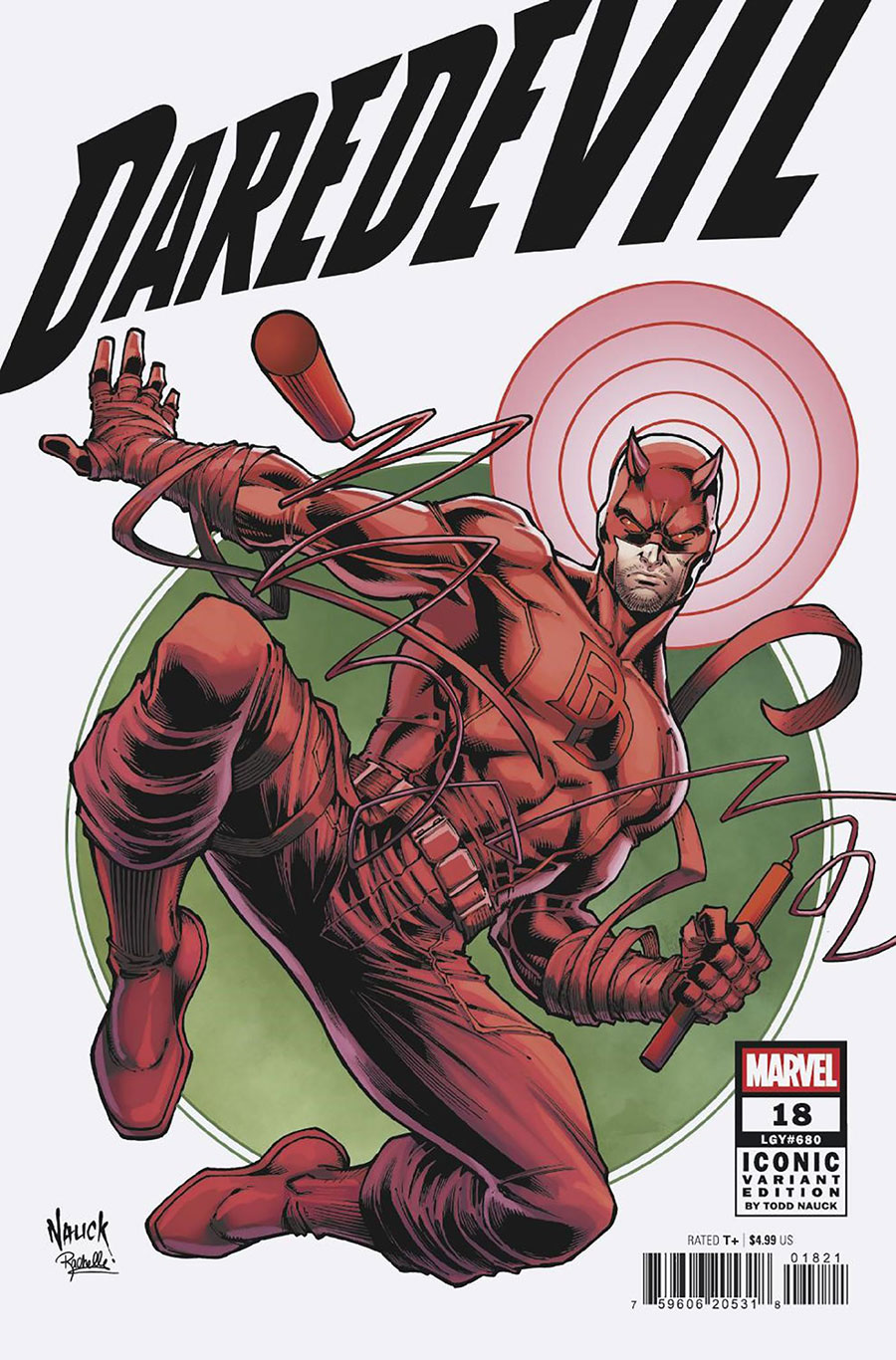 Daredevil Vol 8 #18 Cover C Variant Todd Nauck Iconic Cover