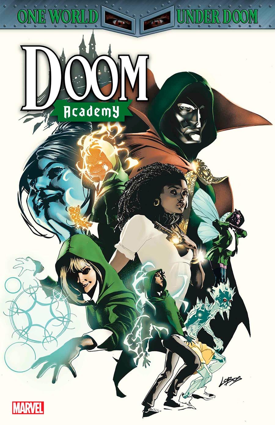 Doom Academy #1 Cover A Regular Pablo Villalobos Cover (One World Under Doom Tie-In)