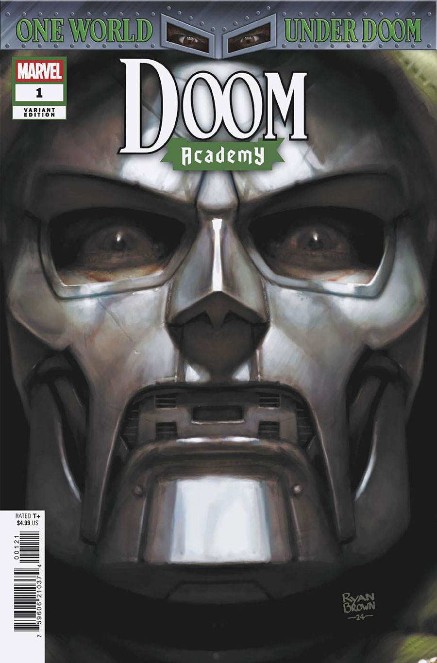 Doom Academy #1 Cover C Variant Ryan Brown Cover (One World Under Doom Tie-In)