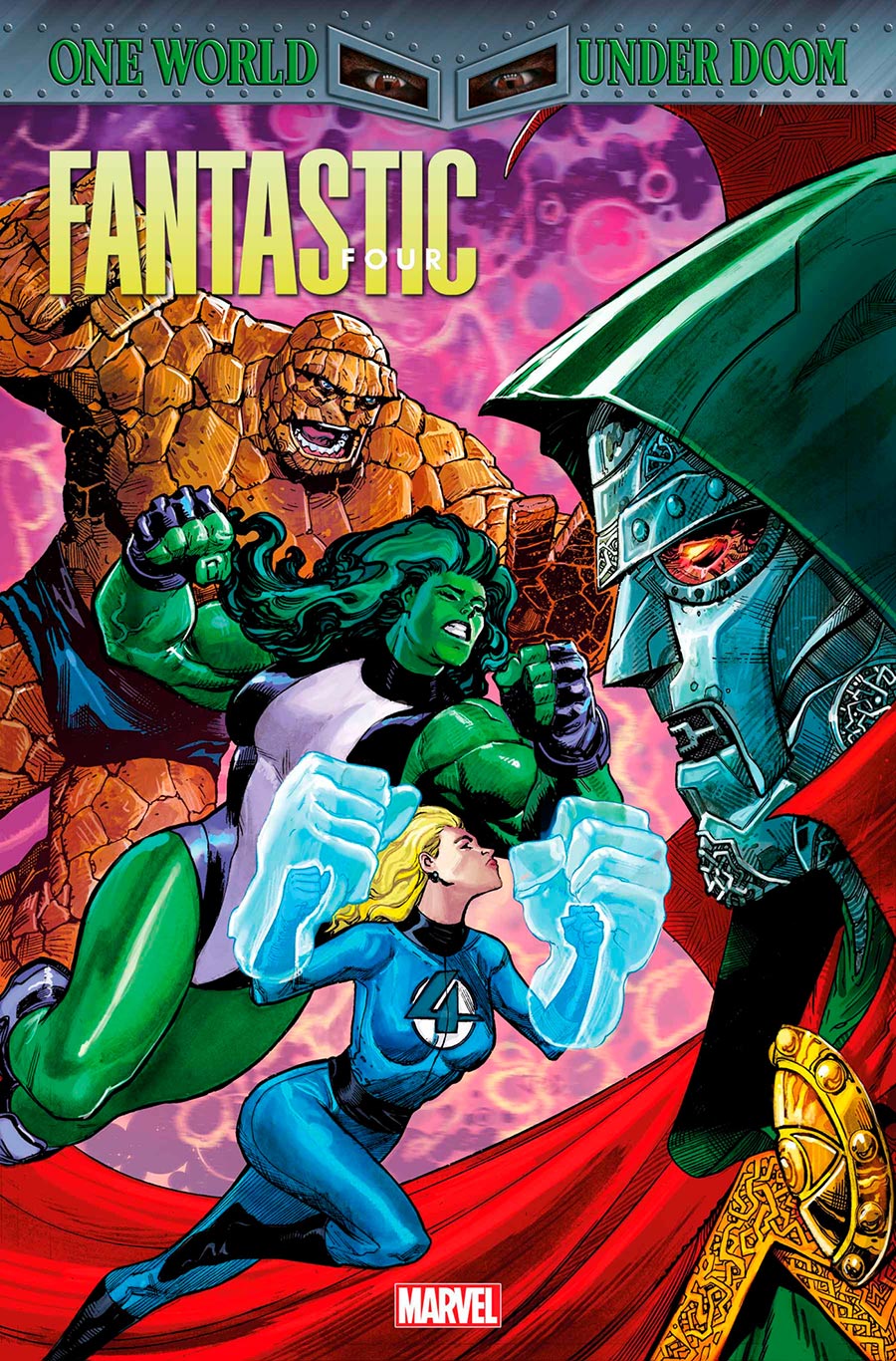 Fantastic Four Vol 7 #29 Cover A Regular Joshua Cassara Cover (One World Under Doom Tie-In)