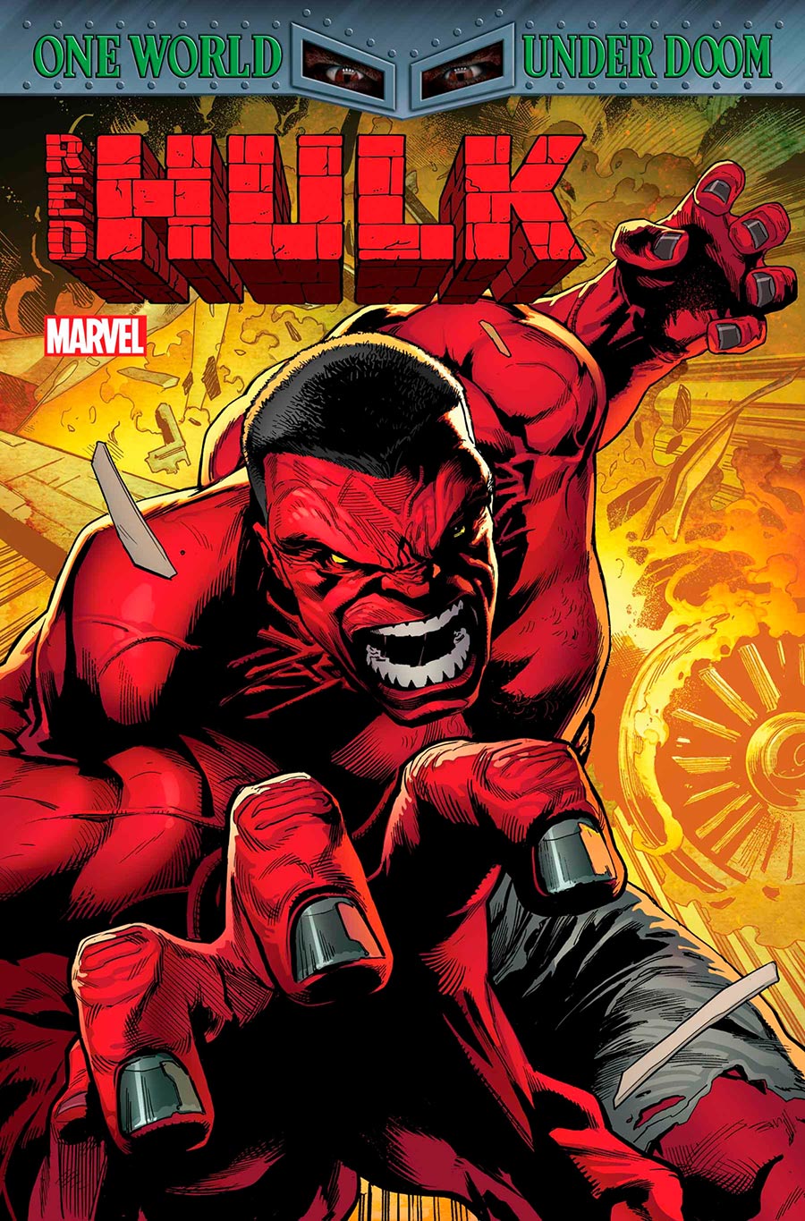 Red Hulk #1 Cover A Regular Geoff Shaw Cover (One World Under Doom Tie-In)