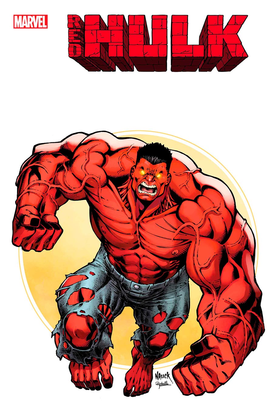 Red Hulk #1 Cover B Variant Todd Nauck Iconic Cover (One World Under Doom Tie-In)