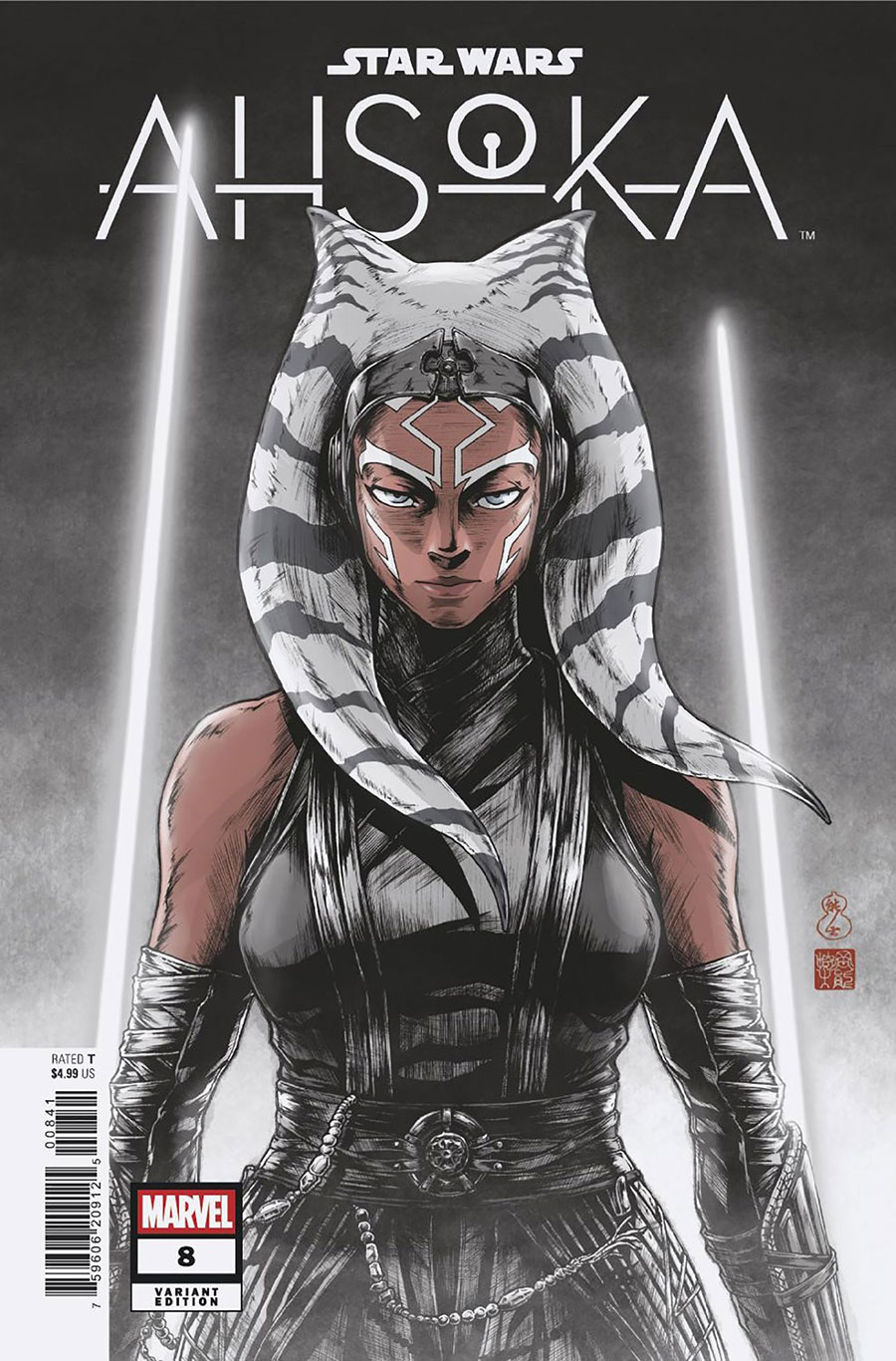 Star Wars Ahsoka #8 Cover D Variant Takashi Okazaki Cover