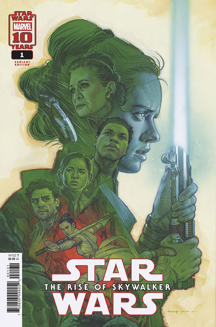 Star Wars Rise Of Skywalker Adaptation #1 Cover D Variant Brian Stelfreeze Cover