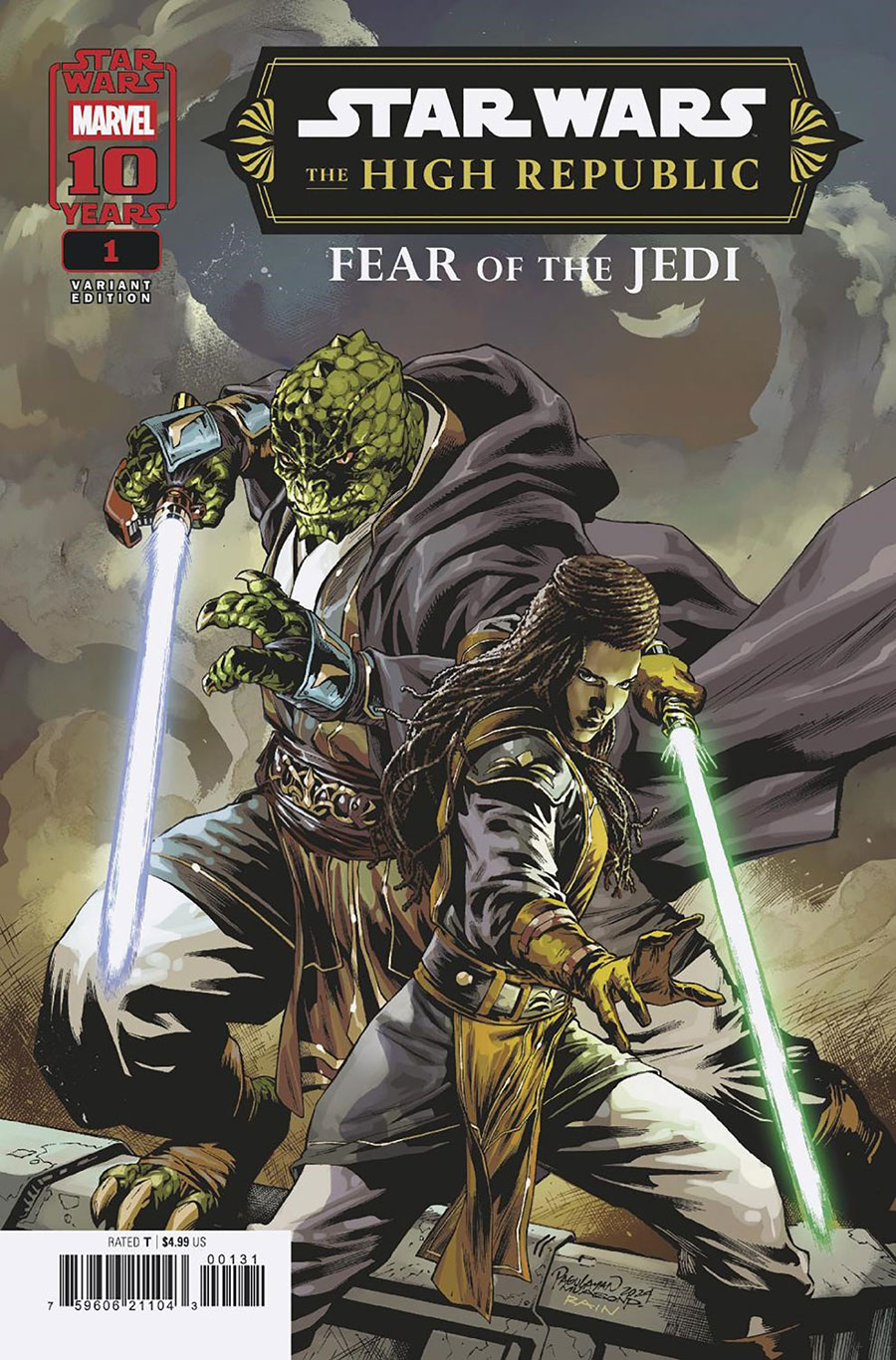 Star Wars The High Republic Fear Of The Jedi #1 Cover C Variant Carlo Pagulayan Cover