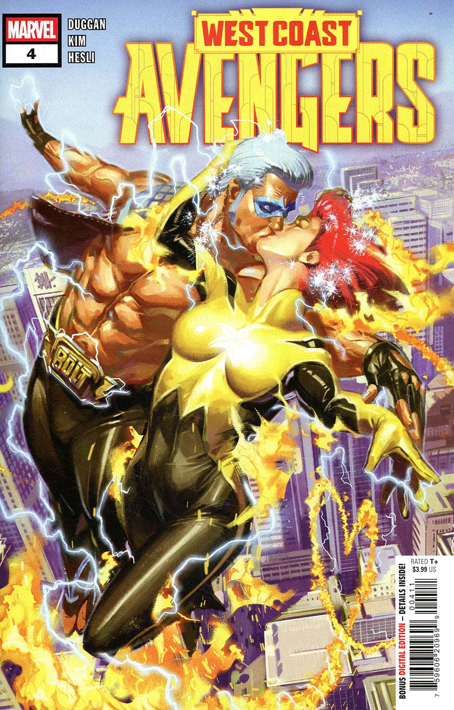 West Coast Avengers Vol 4 #4 Cover A Regular Ben Harvey Cover