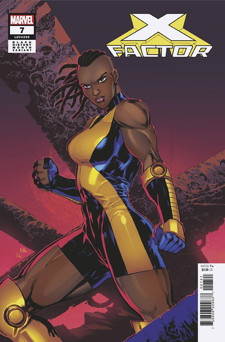 X-Factor Vol 5 #7 Cover C Variant Ken Lashley Black History Month Cover (One World Under Doom Tie-In)