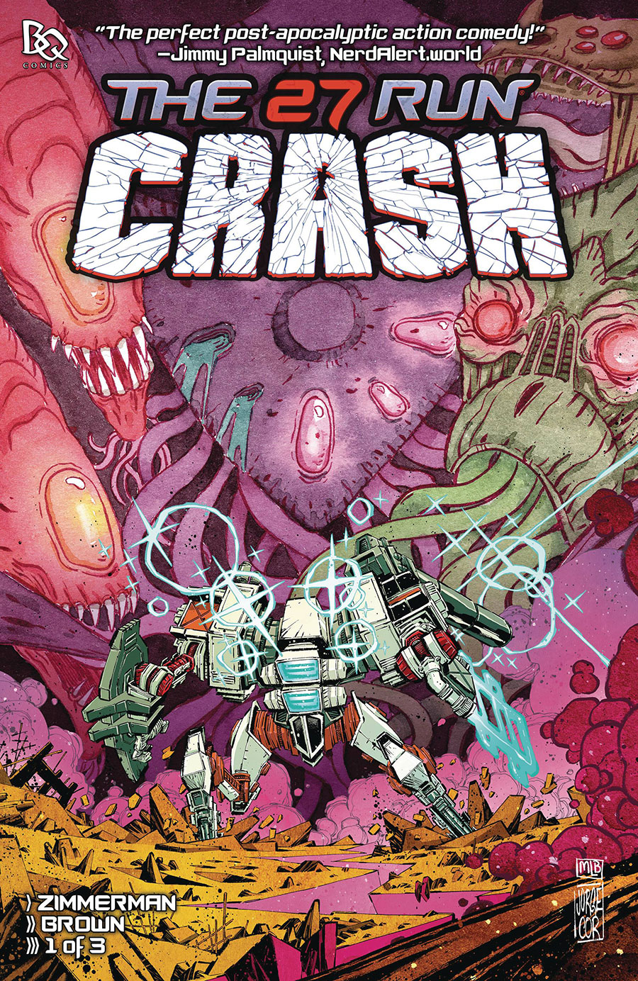 27 Run Crash #1 Cover A Regular Jorge Corona & Morgan Beem Cover