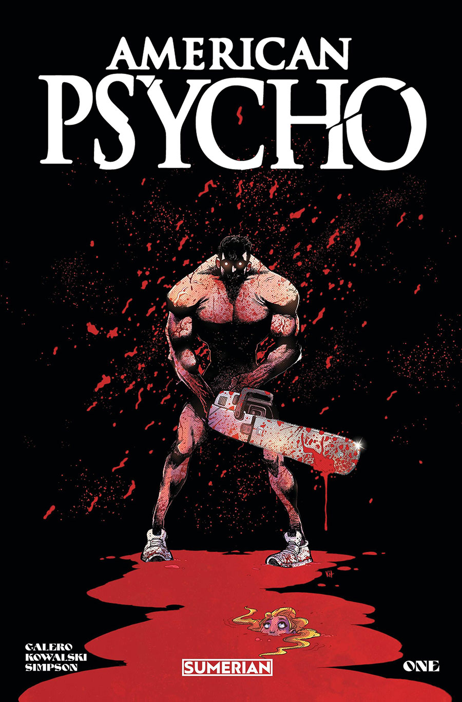 American Psycho #1 Cover L Massive Select Exclusive Kit Wallis Chainsaw Variant Cover