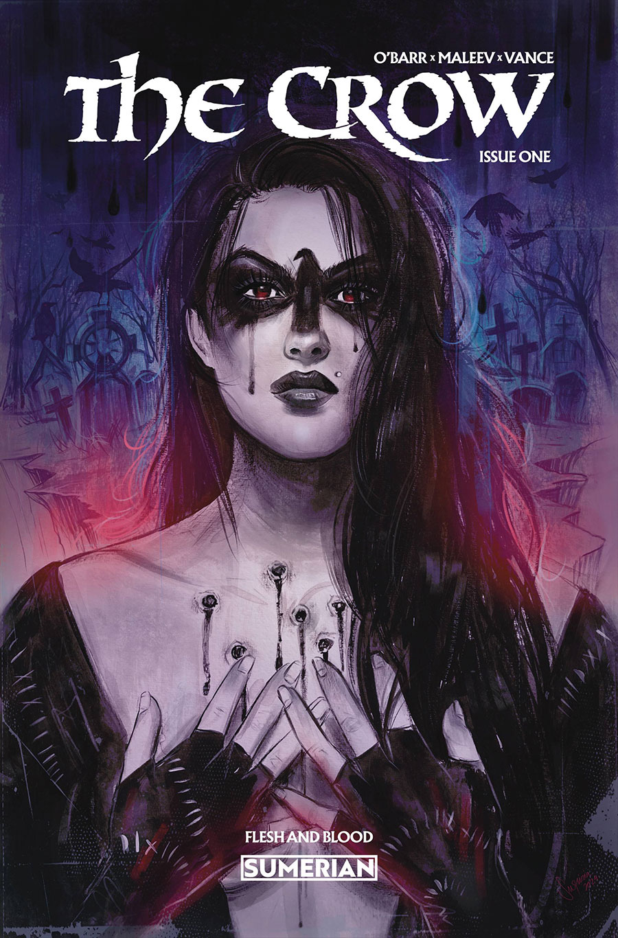 Crow Flesh And Blood (Sumerian Comics) #1 Cover A Regular Suspiria Vilchez Cover