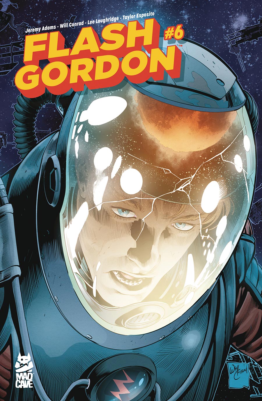 Flash Gordon Vol 8 #6 Cover A Regular Will Conrad Cover