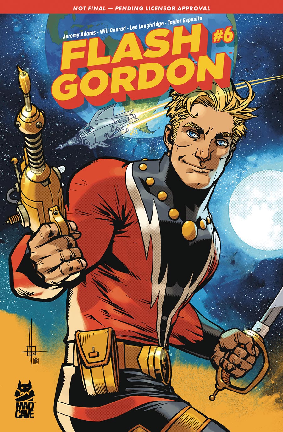 Flash Gordon Vol 8 #6 Cover B Variant Zach Howard Homeworld Cover