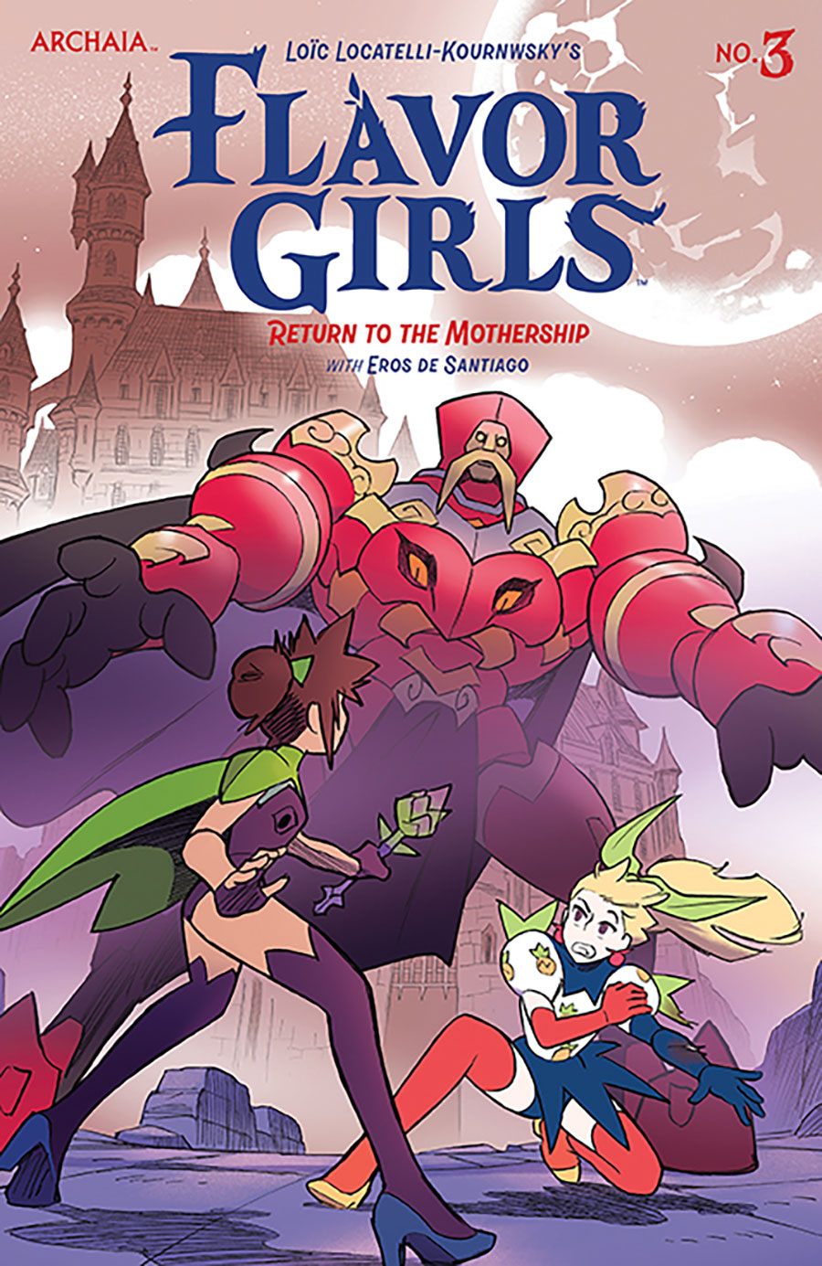 Flavor Girls Return To The Mothership #3 Cover A Regular Loic Locatelli-Kournwsky Cover