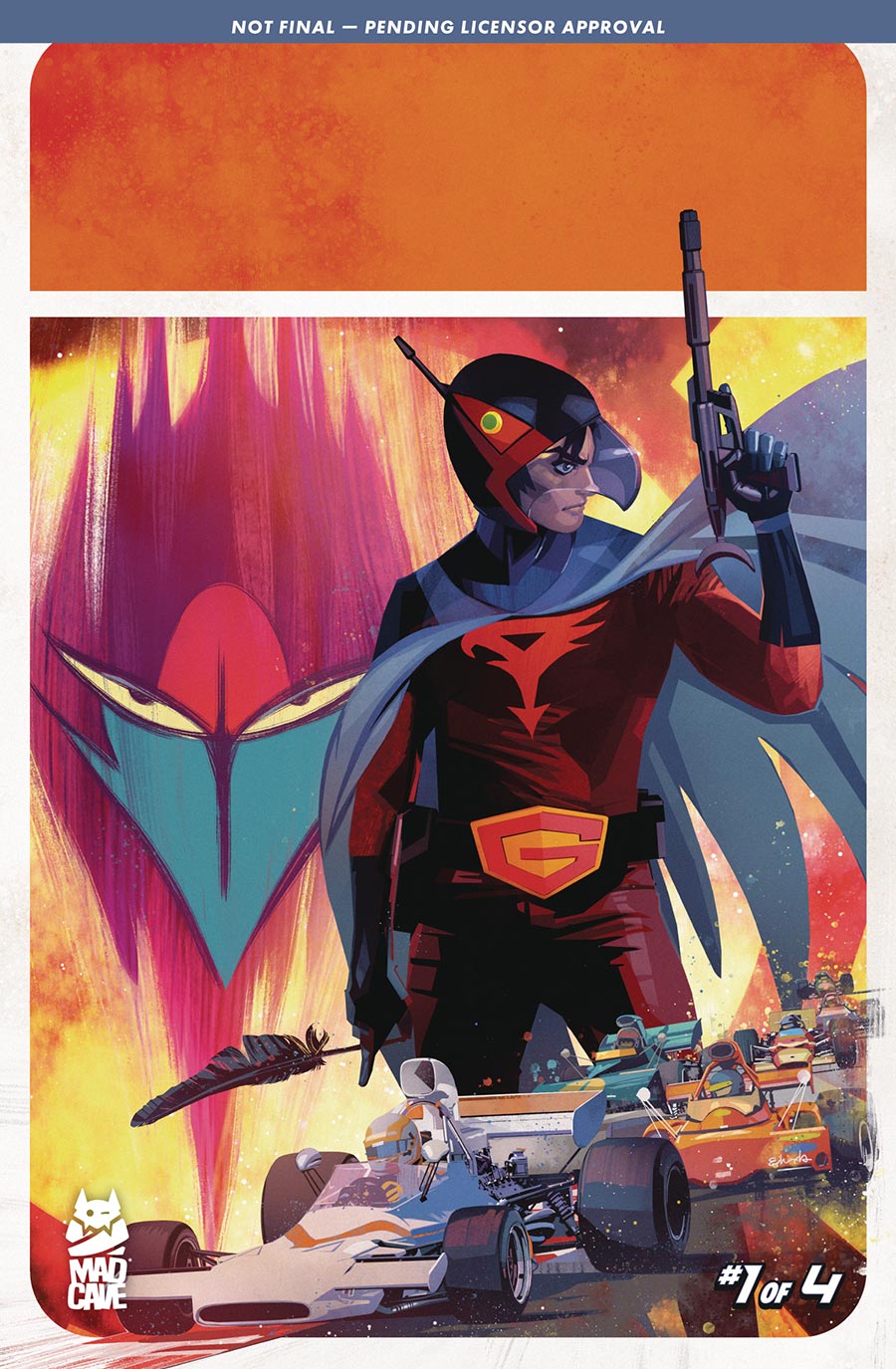 Gatchaman Only One Earth #1 Cover A Regular Tommy Lee Edwards Cover