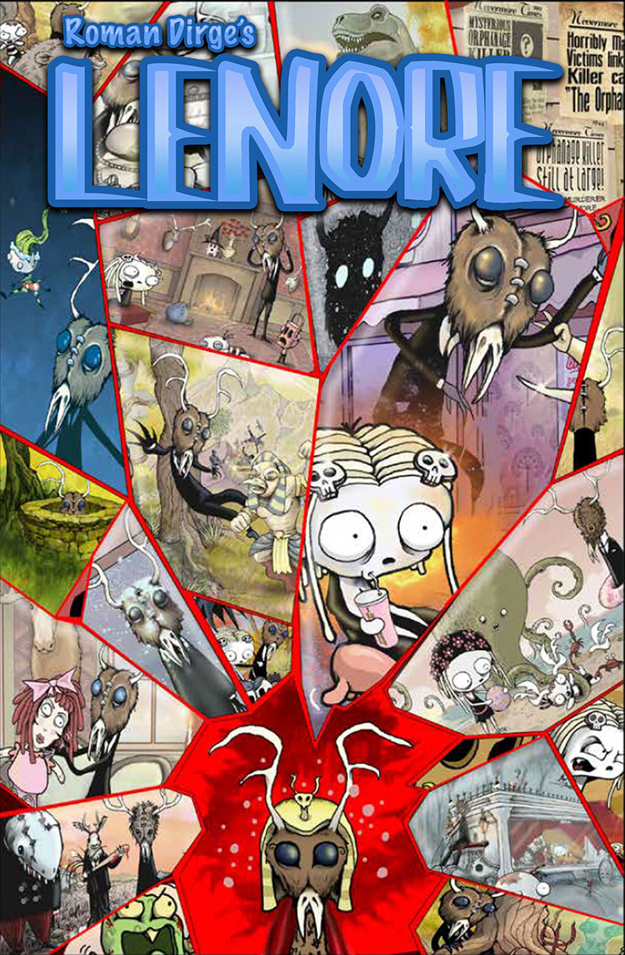 Lenore The Time War #2 Cover C Variant Roman Dirge Cover