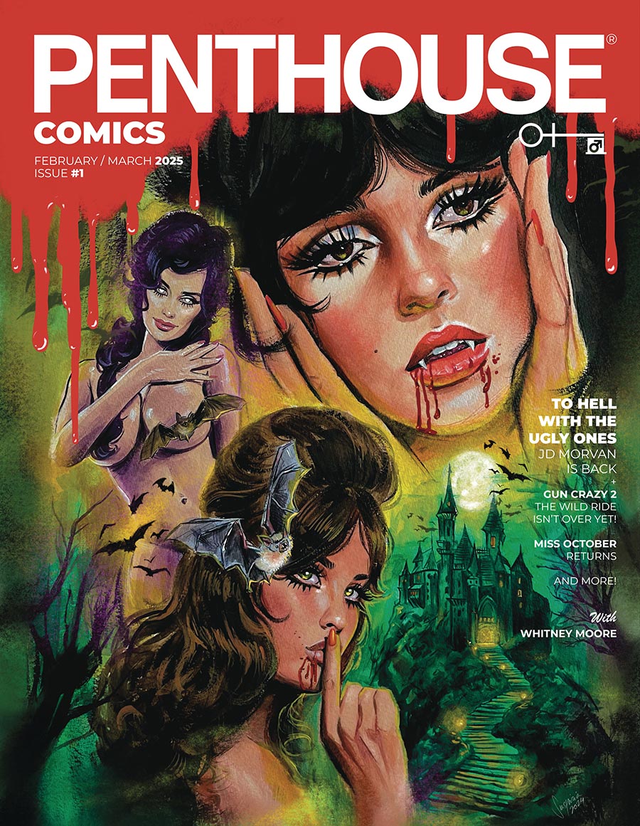 Penthouse Comics Vol 2 #1 Cover E Variant Suspiria Vilchez Cover