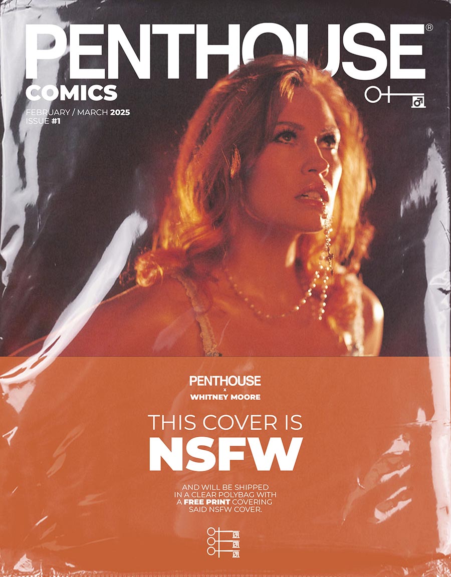 Penthouse Comics Vol 2 #1 Cover G Variant Whitney Moore NSFW Polybagged Cover With Polybag