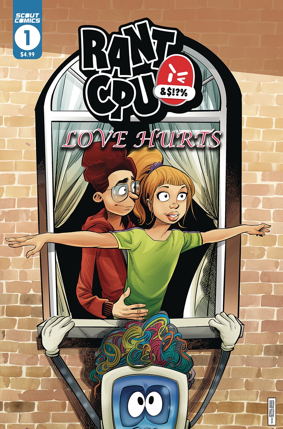 Rant CPU Love Hurts #1 (One Shot) Cover A Regular MK Perker Cover