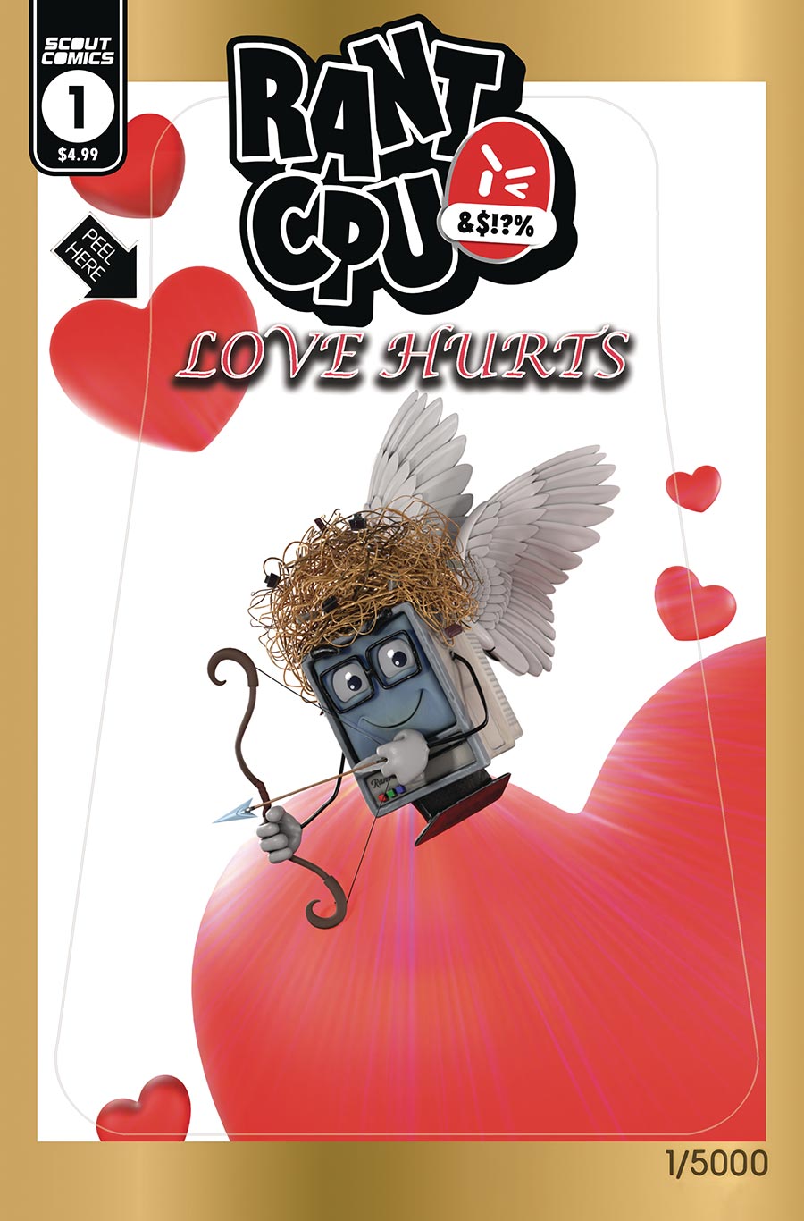 Rant CPU Love Hurts #1 (One Shot) Cover B Variant Umral Ismayilov Cover