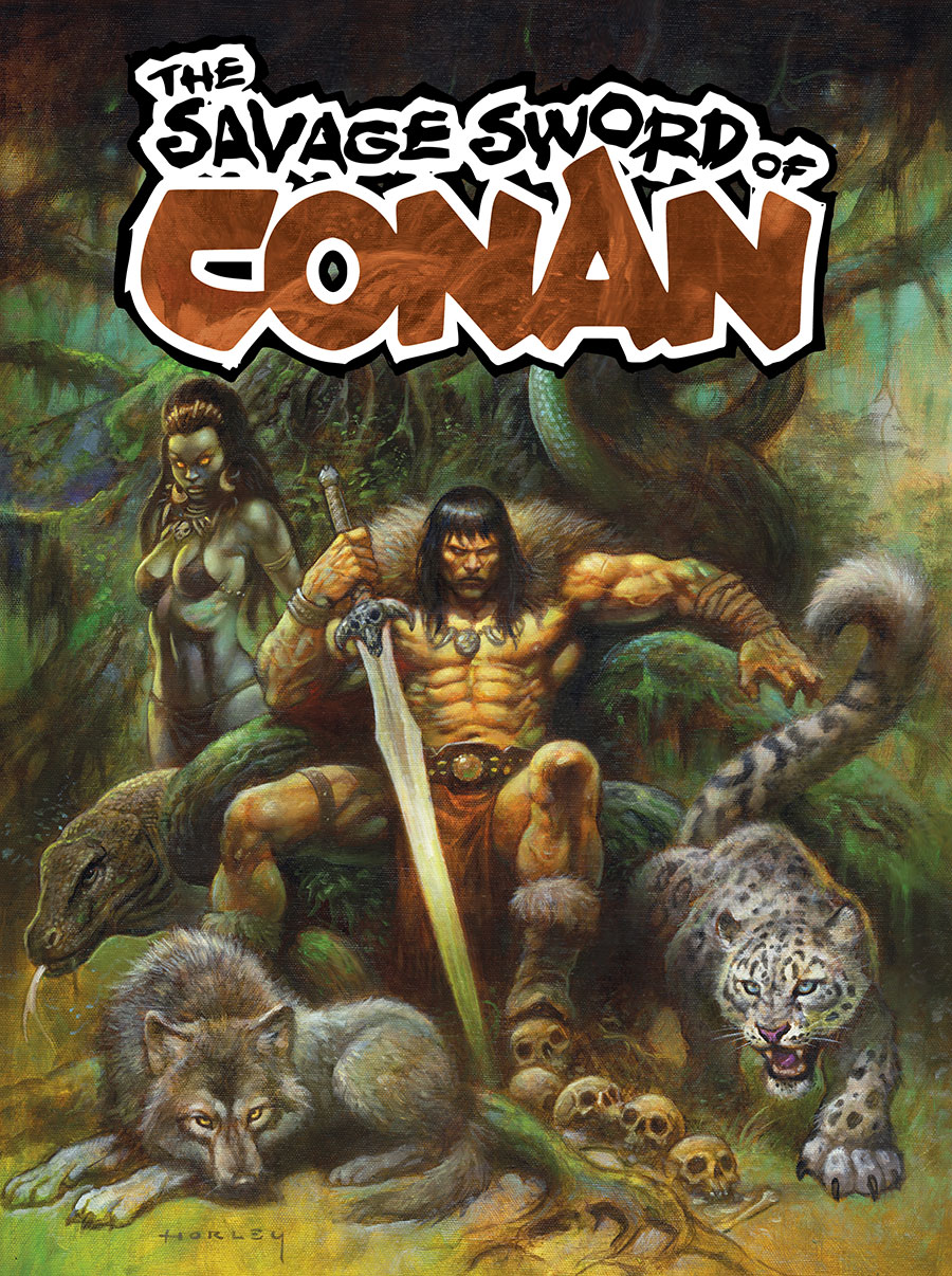 Savage Sword Of Conan Vol 2 #7 Cover A Regular Alex Horley Cover