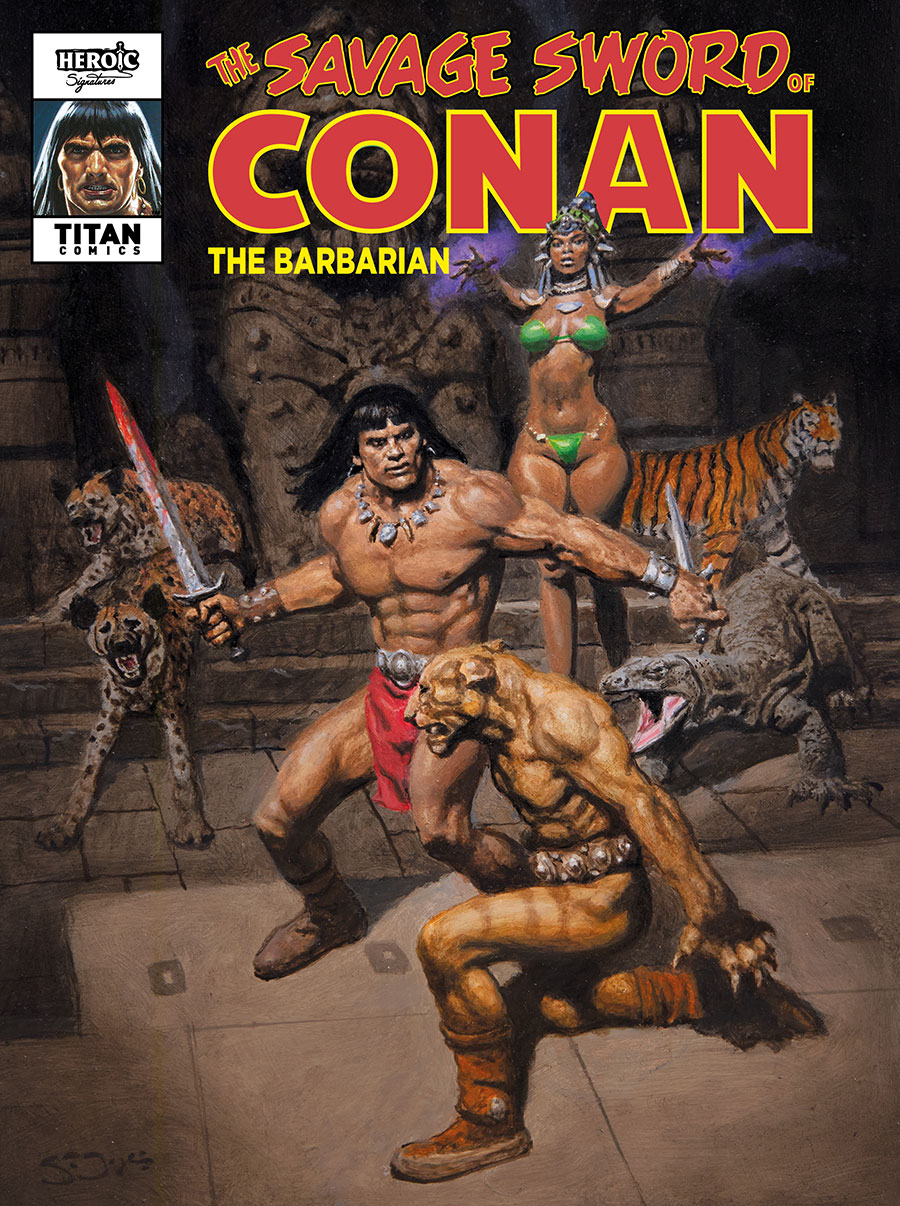 Savage Sword Of Conan Vol 2 #7 Cover B Variant Sean Joyce Cover