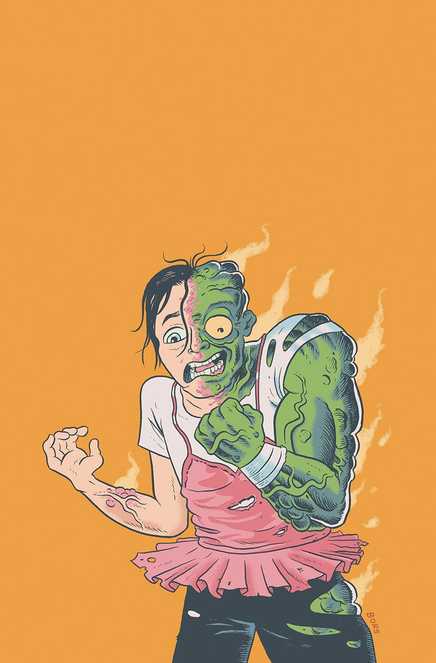 Toxic Avenger Vol 2 #5 Cover B Variant Matt Bors Cover