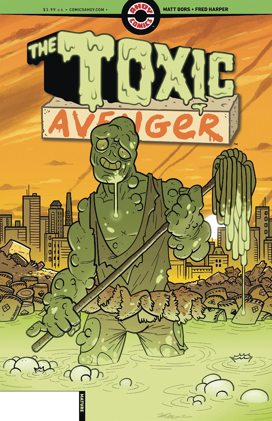 Toxic Avenger Vol 2 #5 Cover C Variant Zander Cannon Cover