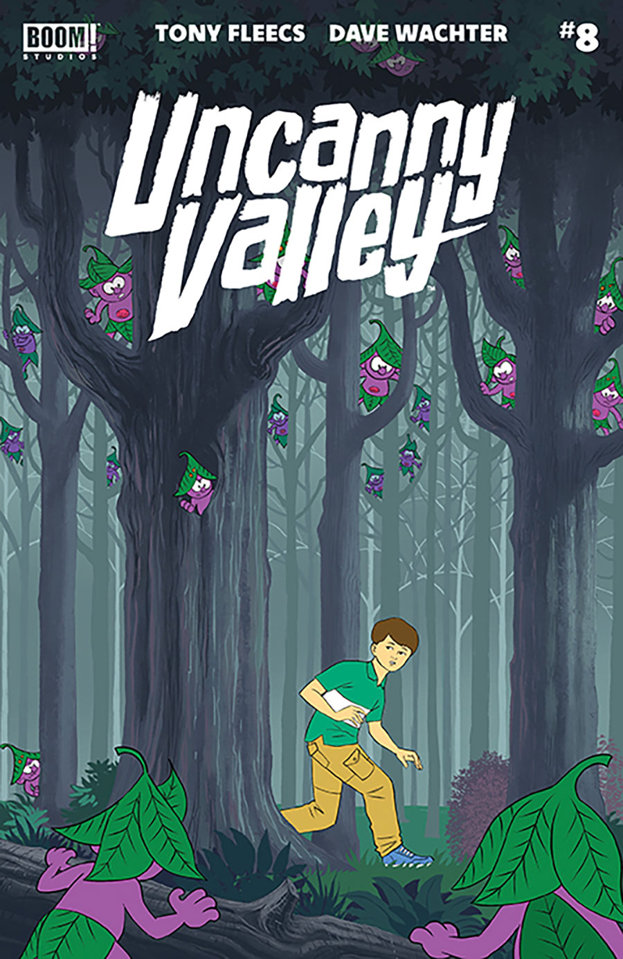 Uncanny Valley #8 Cover A Regular Dave Wachter Cover