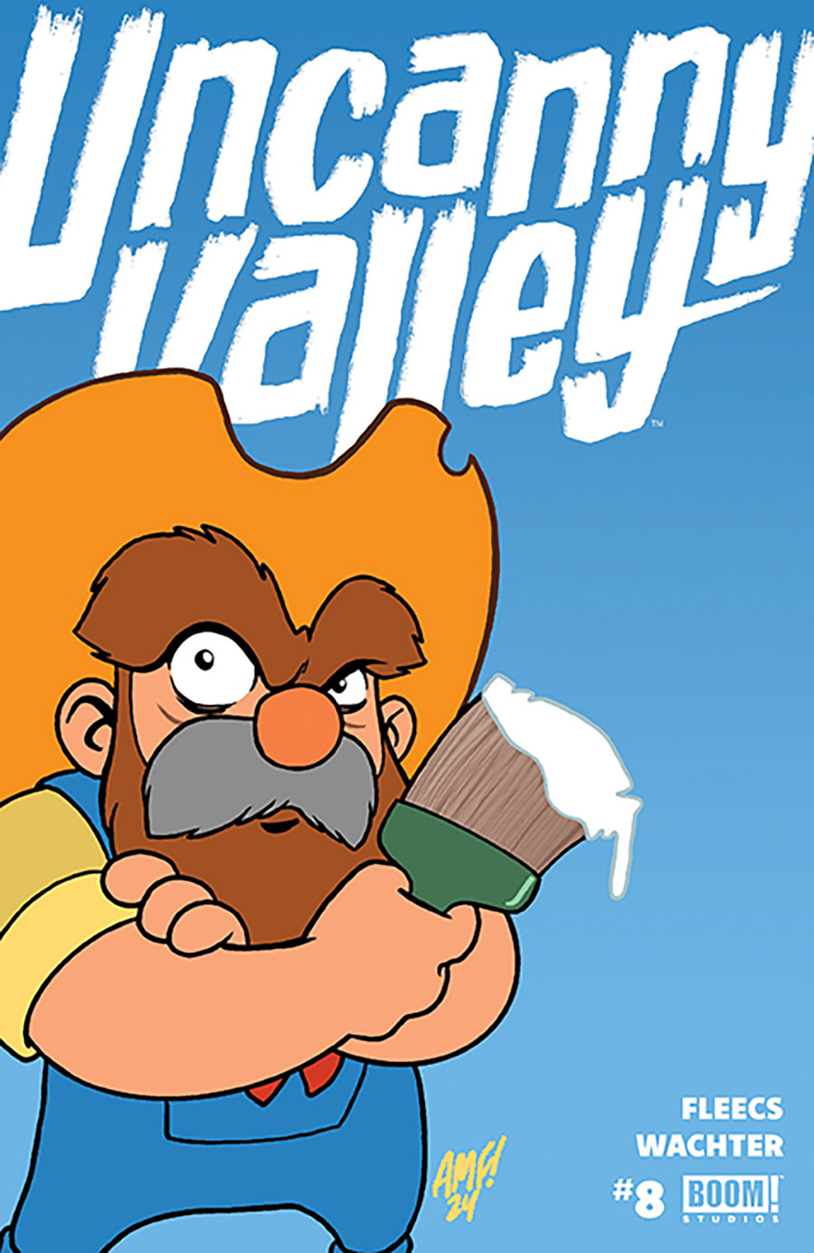 Uncanny Valley #8 Cover B Variant Tony Fleecs Cover