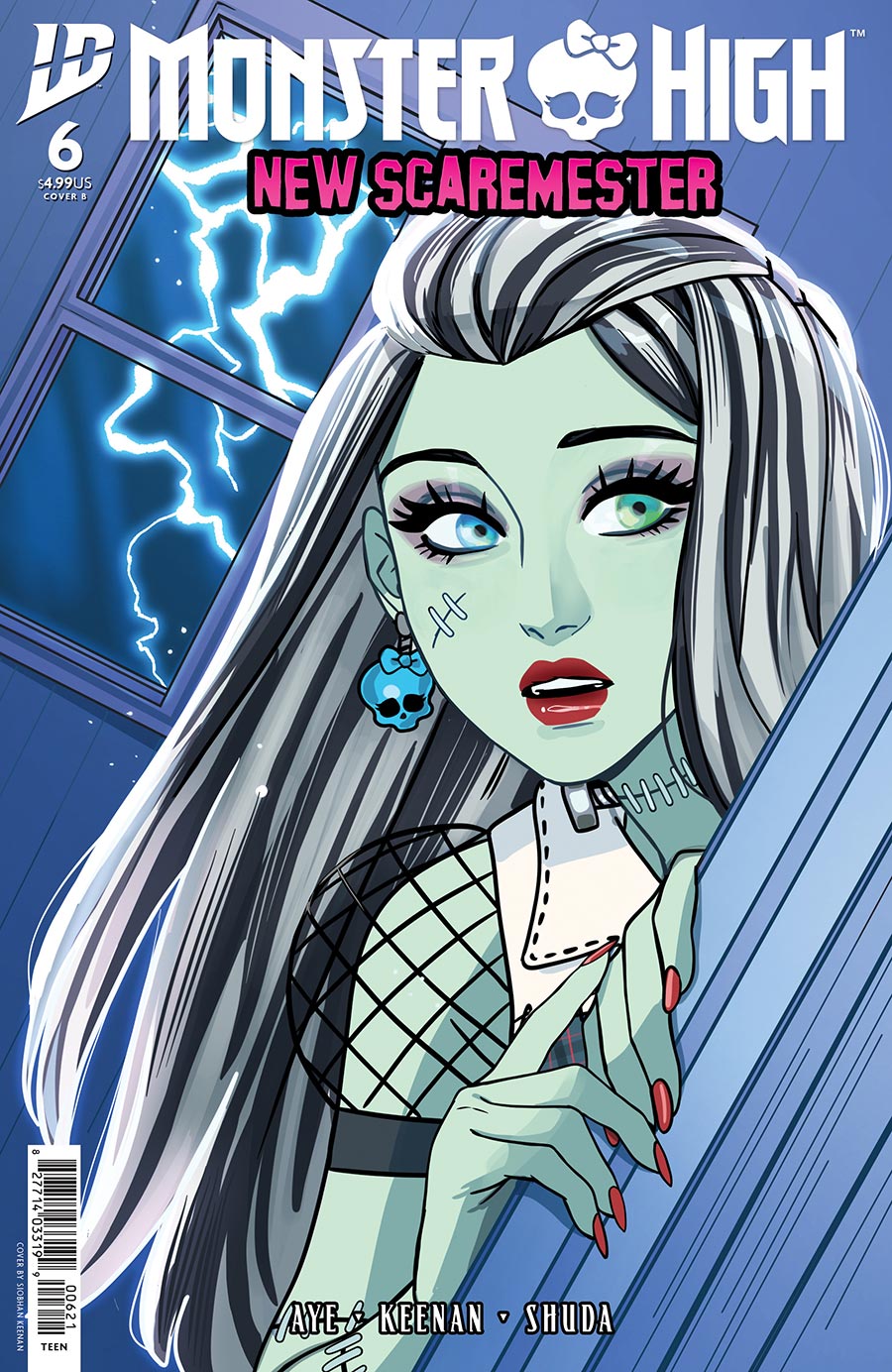 Monster High New Scaremester #6 Cover B Variant Siobhan Keenan Cover