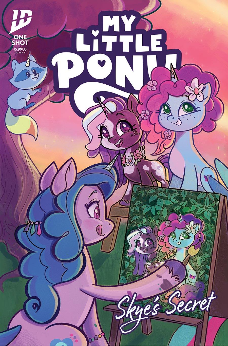 My Little Pony Skyes Secret #1 (One Shot) Cover B Variant Sophie Scruggs Cover