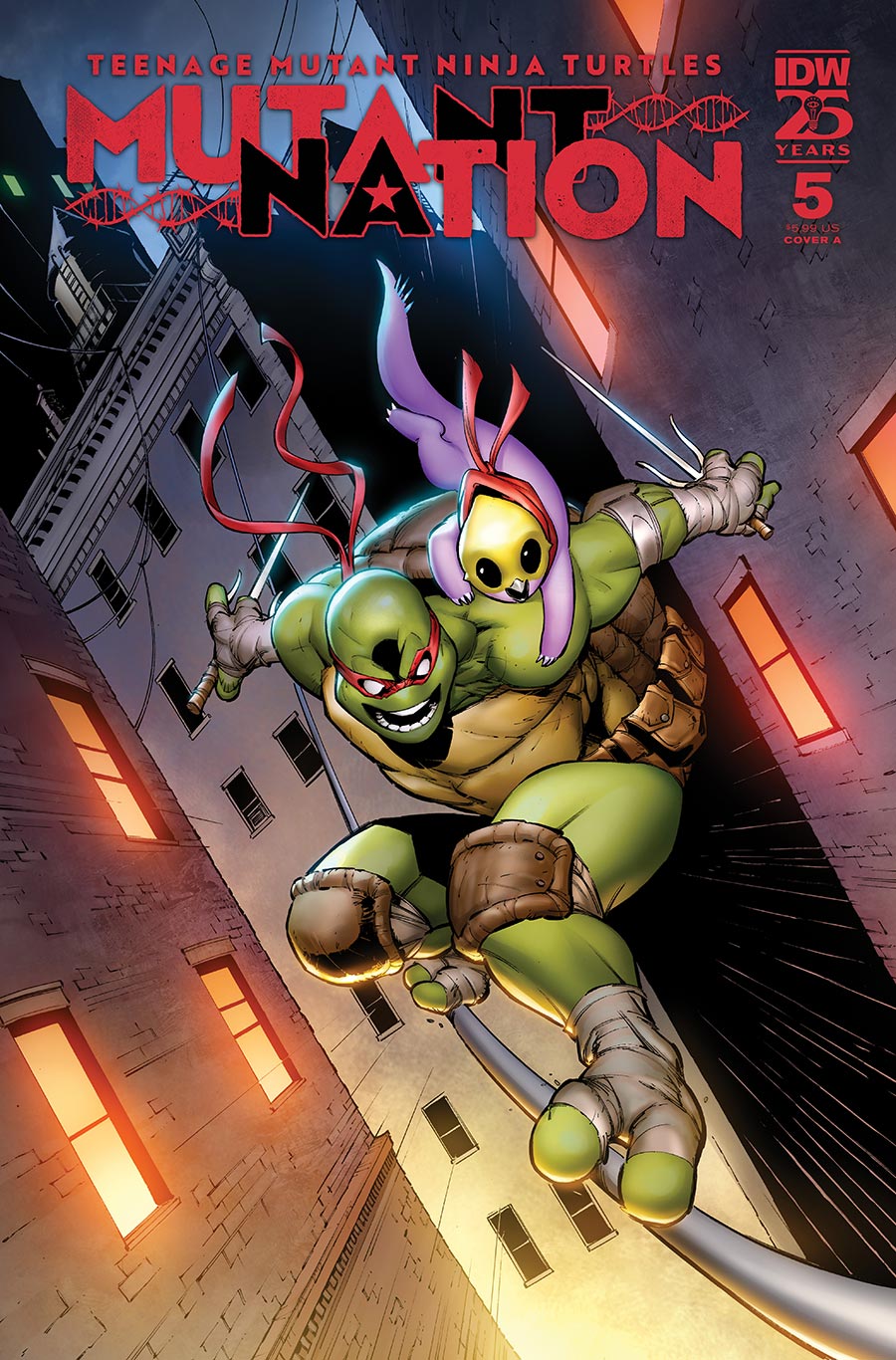 Teenage Mutant Ninja Turtles Mutant Nation #5 Cover A Regular Max Dunbar Cover