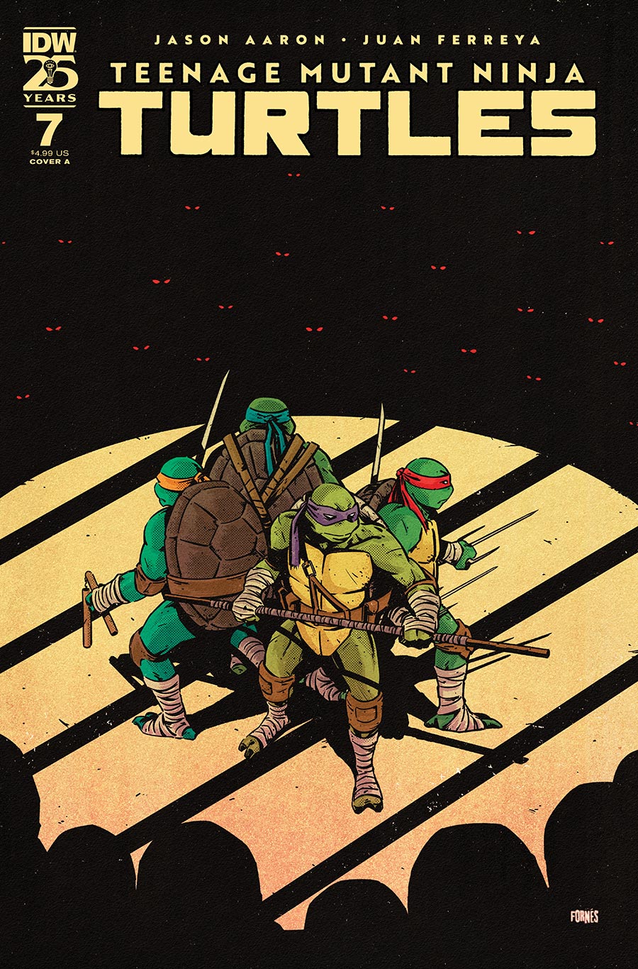 Teenage Mutant Ninja Turtles Vol 6 #7 Cover A Regular Jorge Fornes Cover