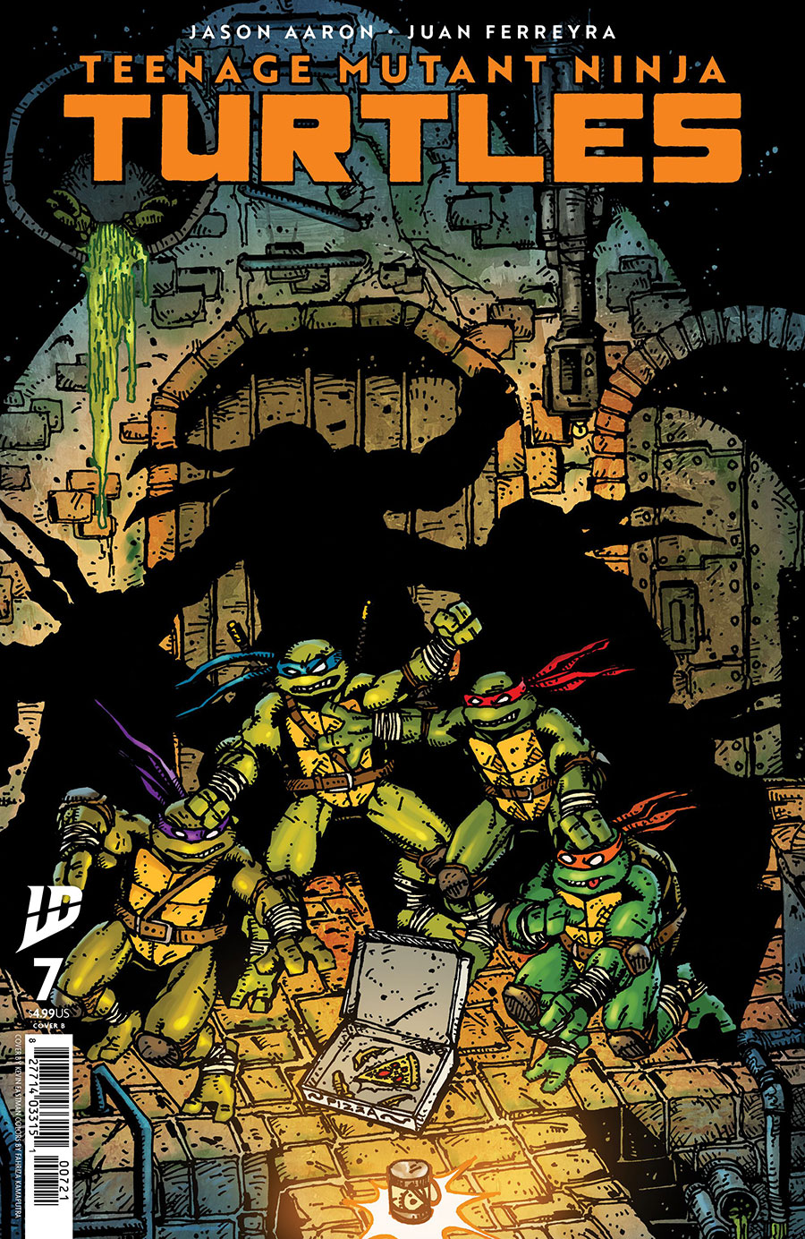 Teenage Mutant Ninja Turtles Vol 6 #7 Cover B Variant Kevin Eastman Cover