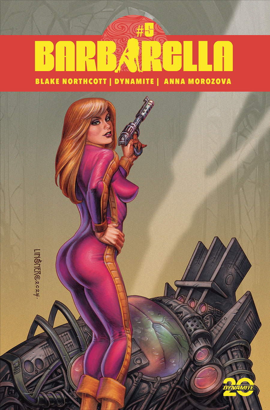 Barbarella Vol 3 #5 Cover A Regular Joseph Michael Linsner Cover