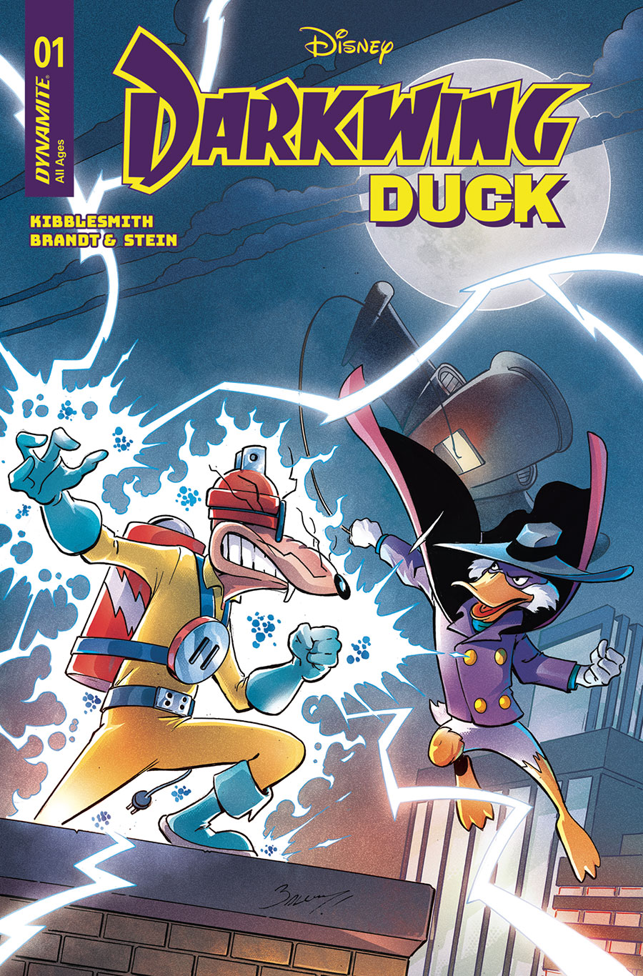 Darkwing Duck Vol 4 #1 Cover B Variant Mark Bagley Cover