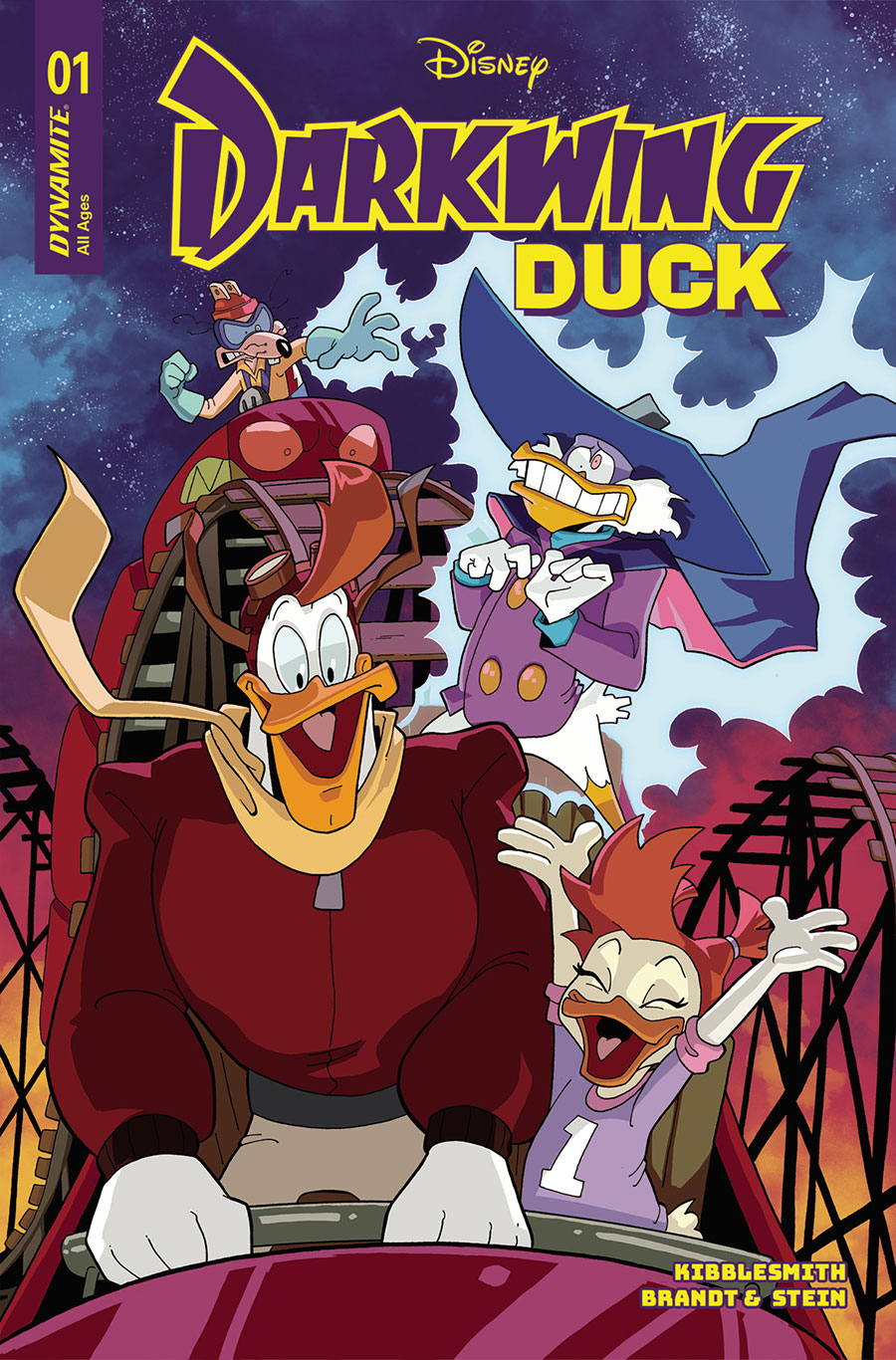 Darkwing Duck Vol 4 #1 Cover C Variant Ted Brandt & Ro Stein Cover