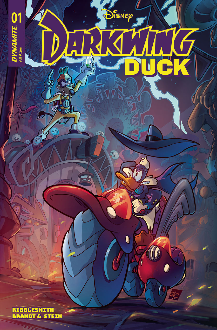 Darkwing Duck Vol 4 #1 Cover E Variant Ciro Cangialosi Cover