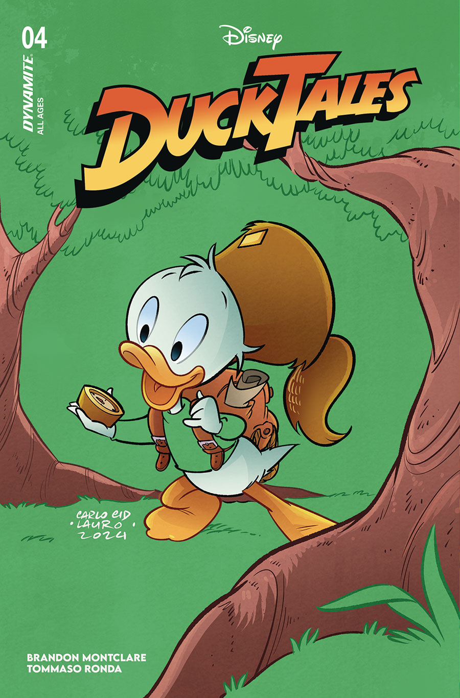 Ducktales Vol 5 #4 Cover C Variant Carlo Lauro Cover