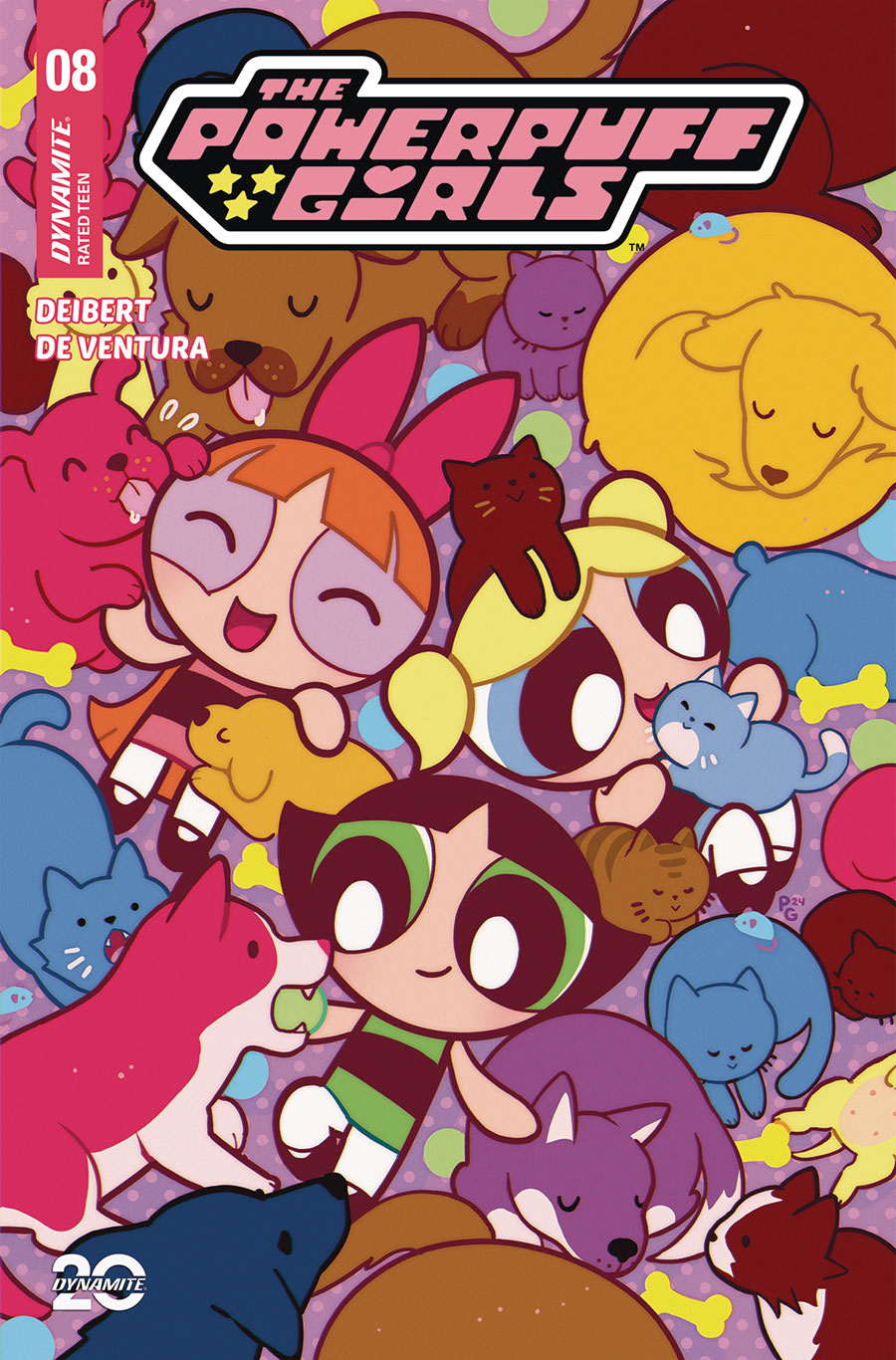 Powerpuff Girls Vol 4 #8 Cover A Regular Paulina Ganucheau Cover