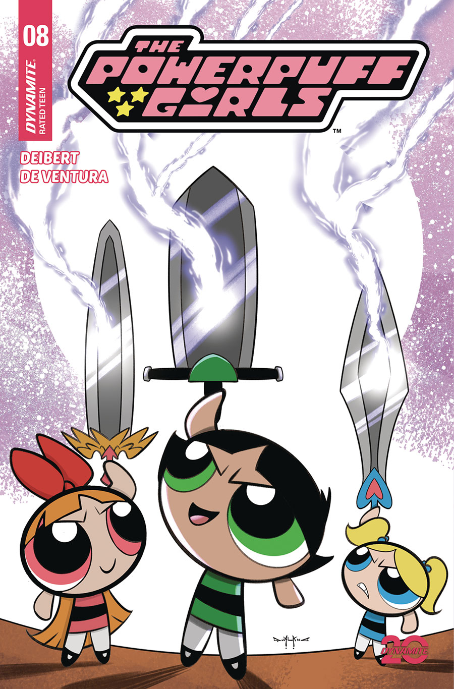 Powerpuff Girls Vol 4 #8 Cover D Variant Pasquale Qualano Cover