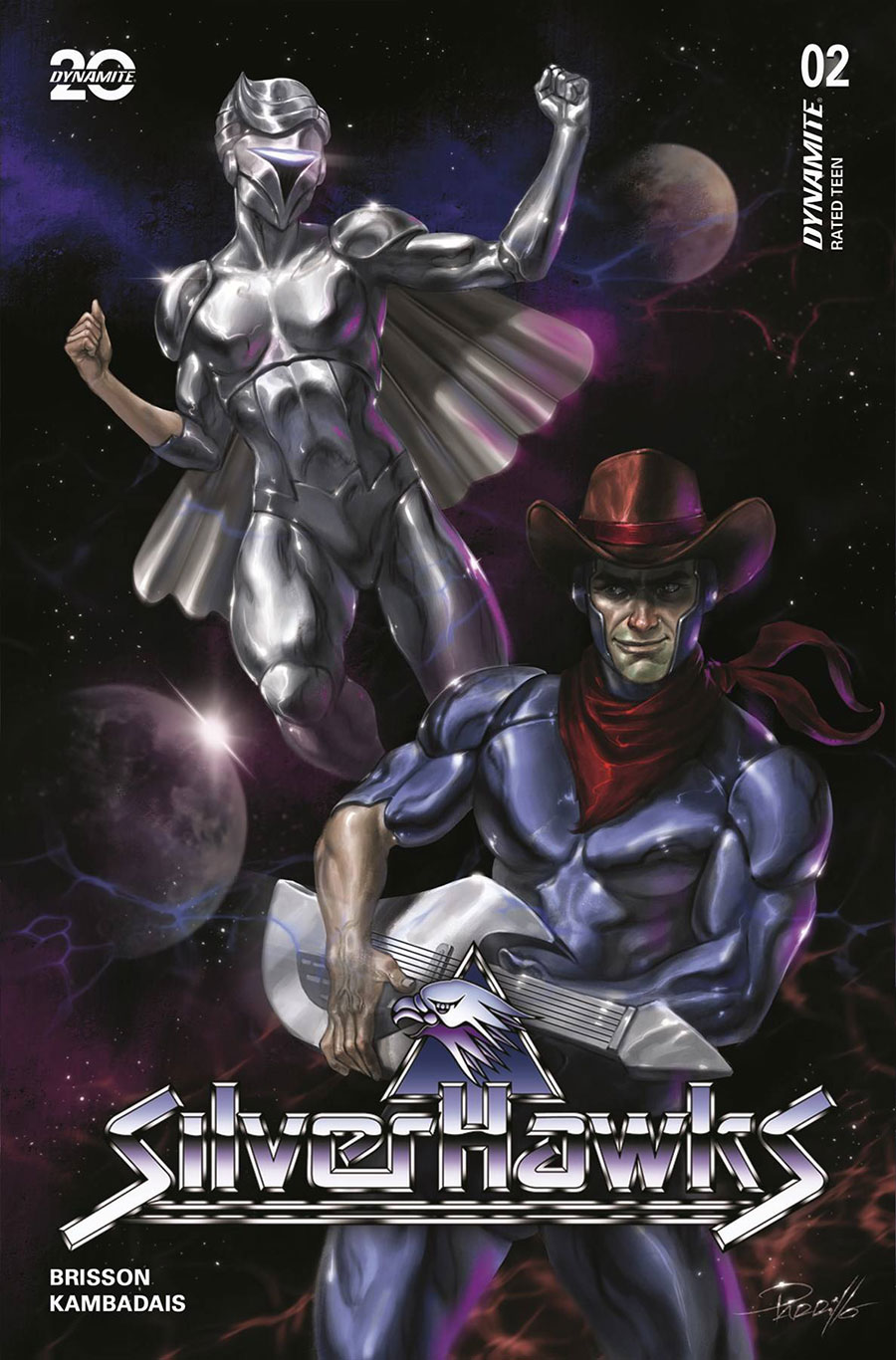 SilverHawks Vol 2 #2 Cover A Regular Lucio Parrillo Cover