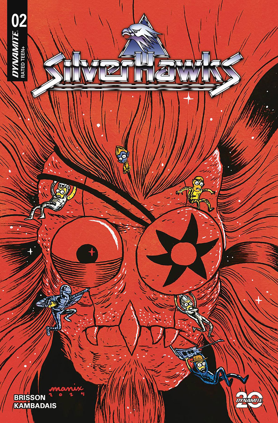 SilverHawks Vol 2 #2 Cover G Variant Manix Cover