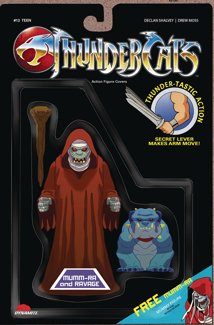 Thundercats Vol 3 #13 Cover F Variant Drew Moss Action Figure Cover