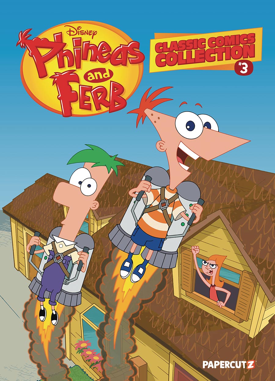 PHINEAS & FERB CLASSIC COMICS COLL HC VOL 03 (C: 1-1-1)