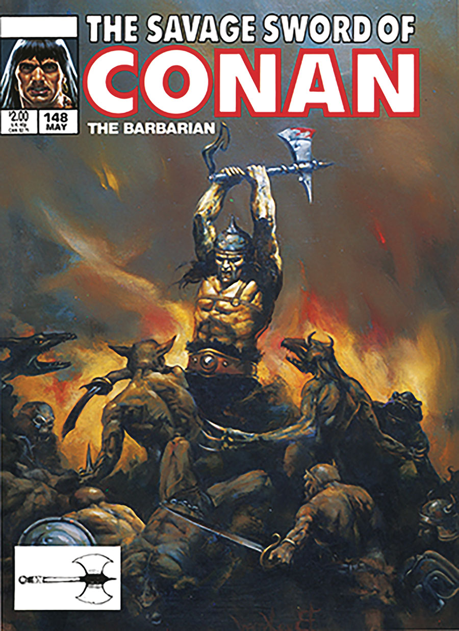 Savage Sword Of Conan The Original Comics Omnibus Vol 11 HC Direct Market Exclusive Doug Beekman Variant Cover