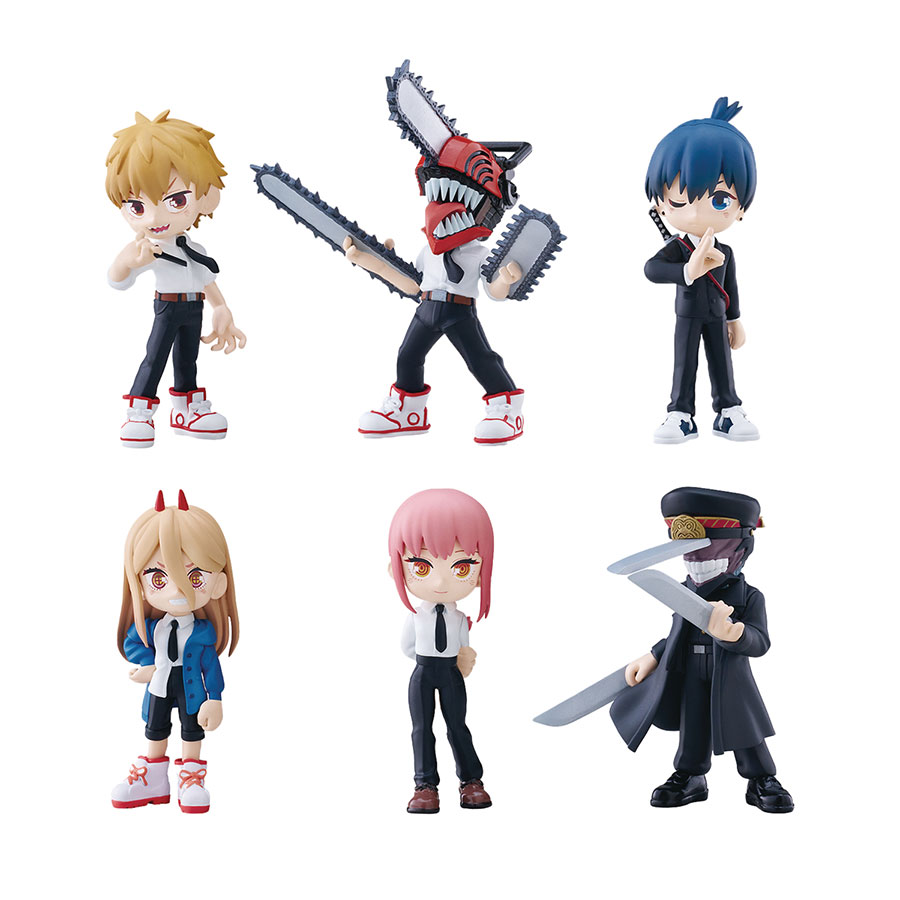 Chainsaw Man Palverse Figure Blind Mystery Box 6-Piece Display