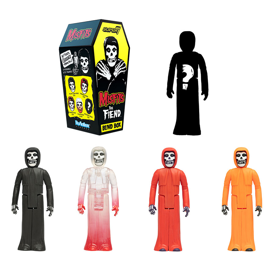 Misfits ReAction Figure Wave 1 Blind Mystery Box 12-Piece Display